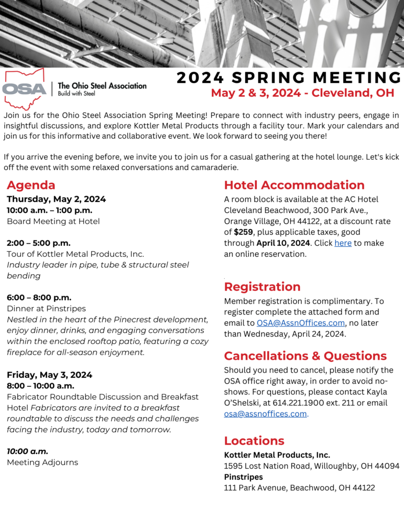OSA Spring Meeting Flyer 2024 Final